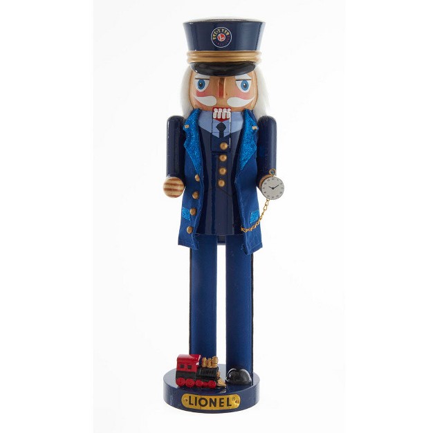 Kurt Adler 15 inch Lionel Conductor Nutcracker