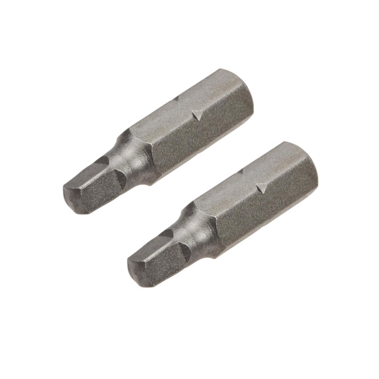 Irwin Square #3 X 1 in. L Insert Bit S2 Tool Steel 2 pk