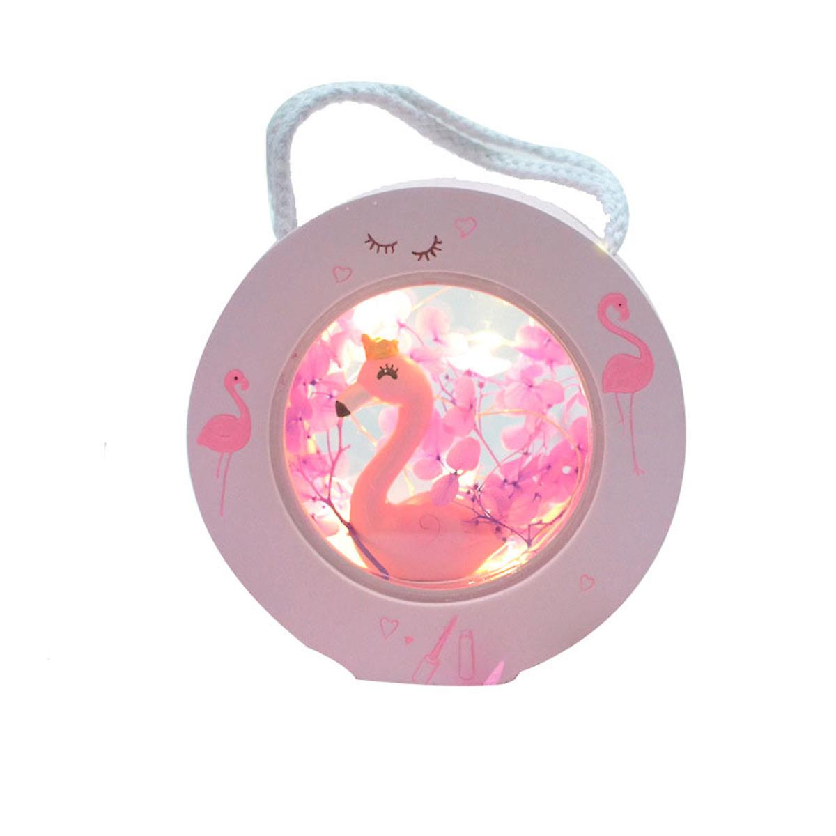 Flamingo Night Light Bedside Night Lamp Cute Kids Table Lamp Room Decoration Chirstmas Gift