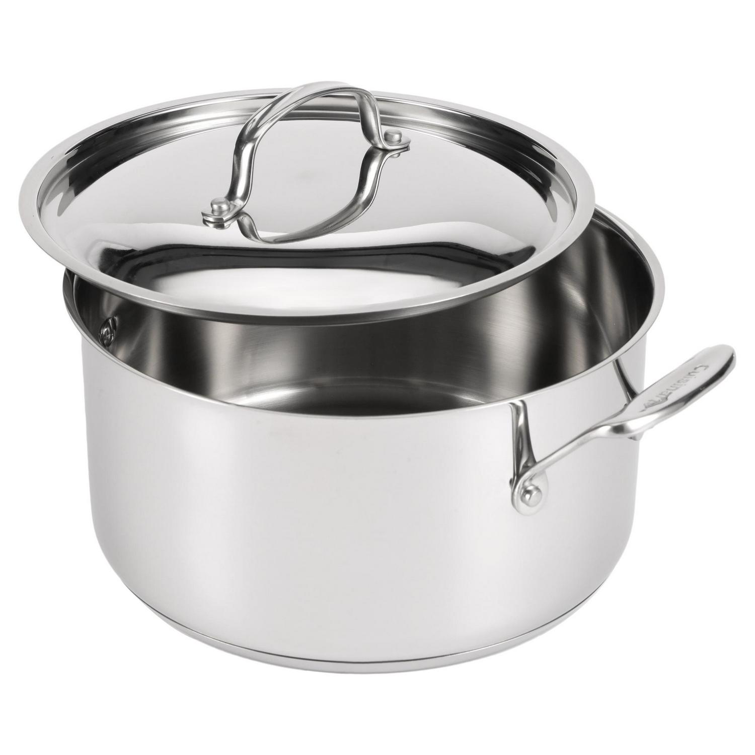 Cuisinart ChefS Classic Stainless Steel 6 Qt. Sauce Pot W/Cover