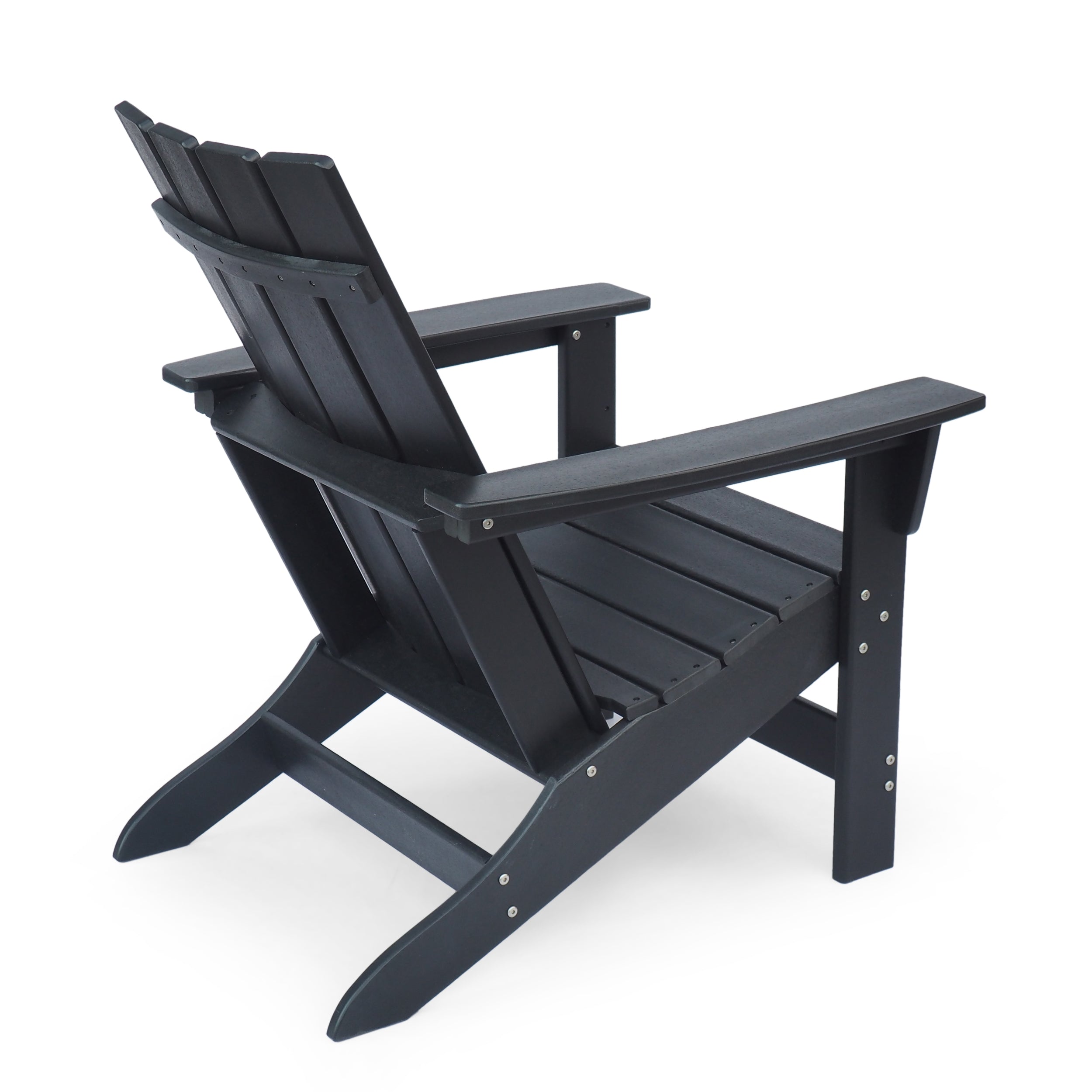 Panagiota Outdoor Contemporary Adirondack Chair (Set of 2)