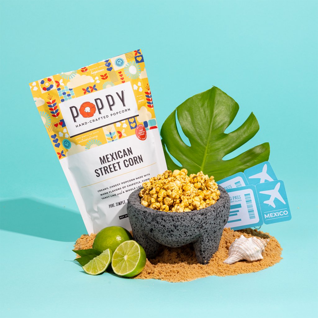 Poppy Handcrafted Popcorn  Mexican Street Corn