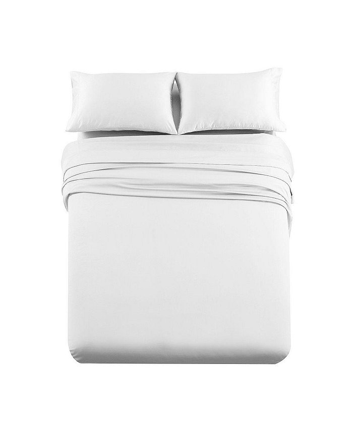 Egyptian Linens Oversized With 22 Deep Pockets - Luxury and Heavy 1000 Count Sheets - Egyptian Cotton， Queen