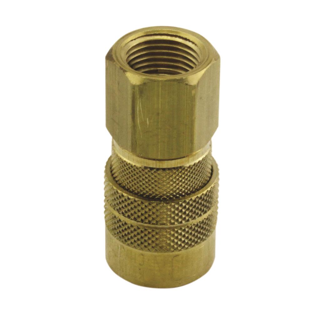 Milton® (S-718) 3/8 FNPT M-Style® Coupler ;