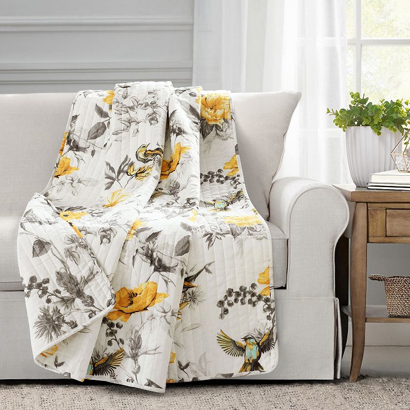 Lush Decor Penrose Floral Throw