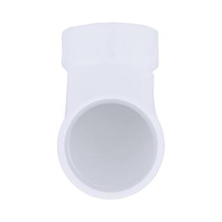 Charlotte Pipe 2 in. PVC DWV 90-Degree Street Elbow Fitting PVC003021000HD