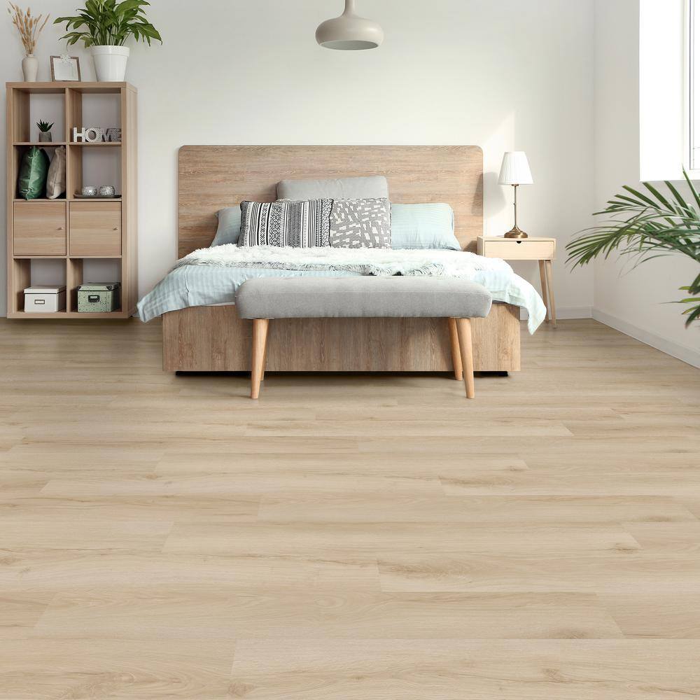 Lifeproof Vesinet Oak 22 mil x 8.7 in. W x 48 in. L Click Lock Waterproof Luxury Vinyl Plank Flooring (20.1 sq. ft.case) IT7101702L