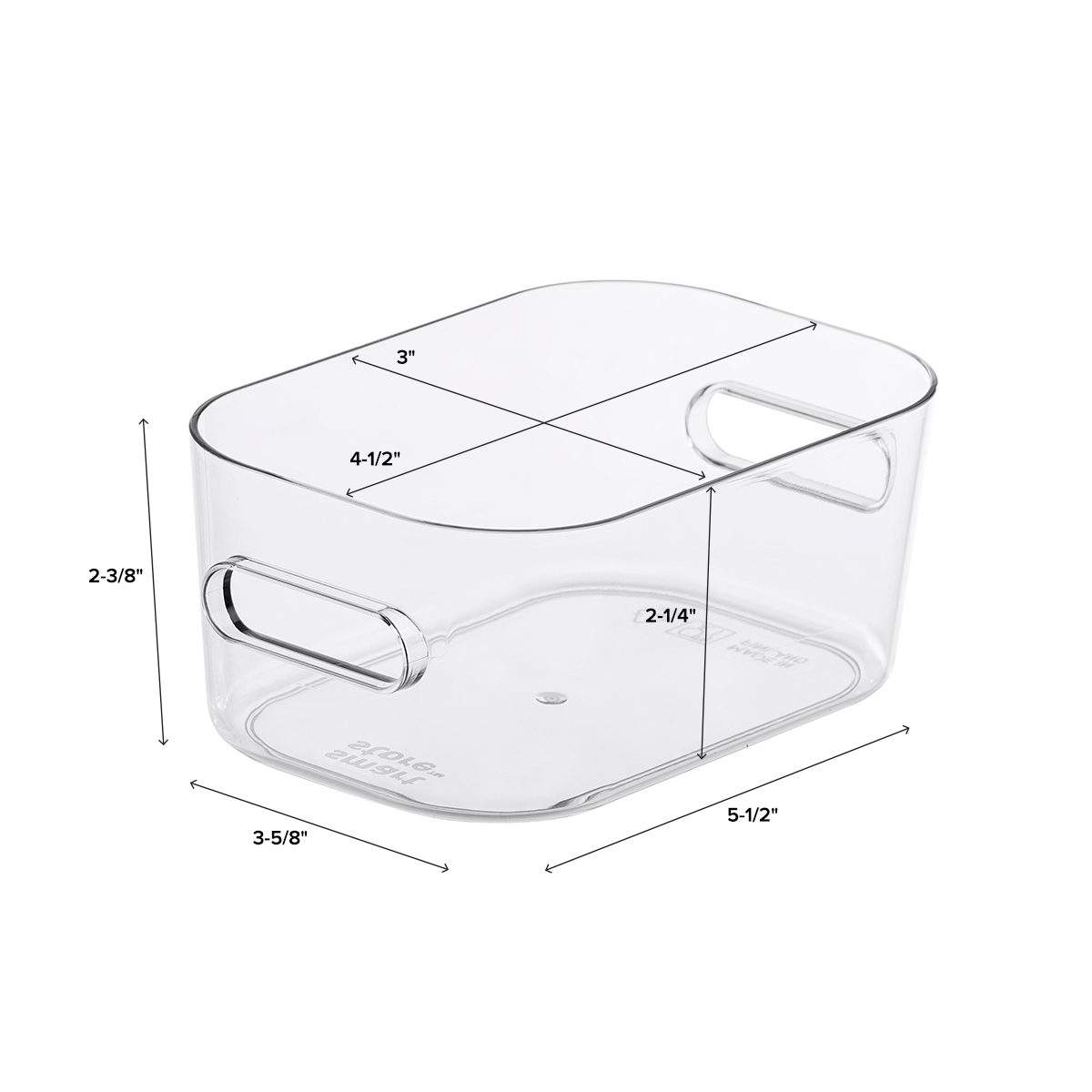 SmartStore Compact Plastic Modular Bins amp Lids