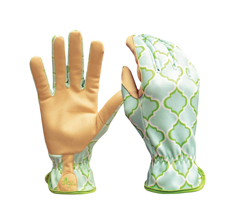 Digz Women\u0027s Indoor/Outdoor Planter Gardening Gloves Blue S 1 pk