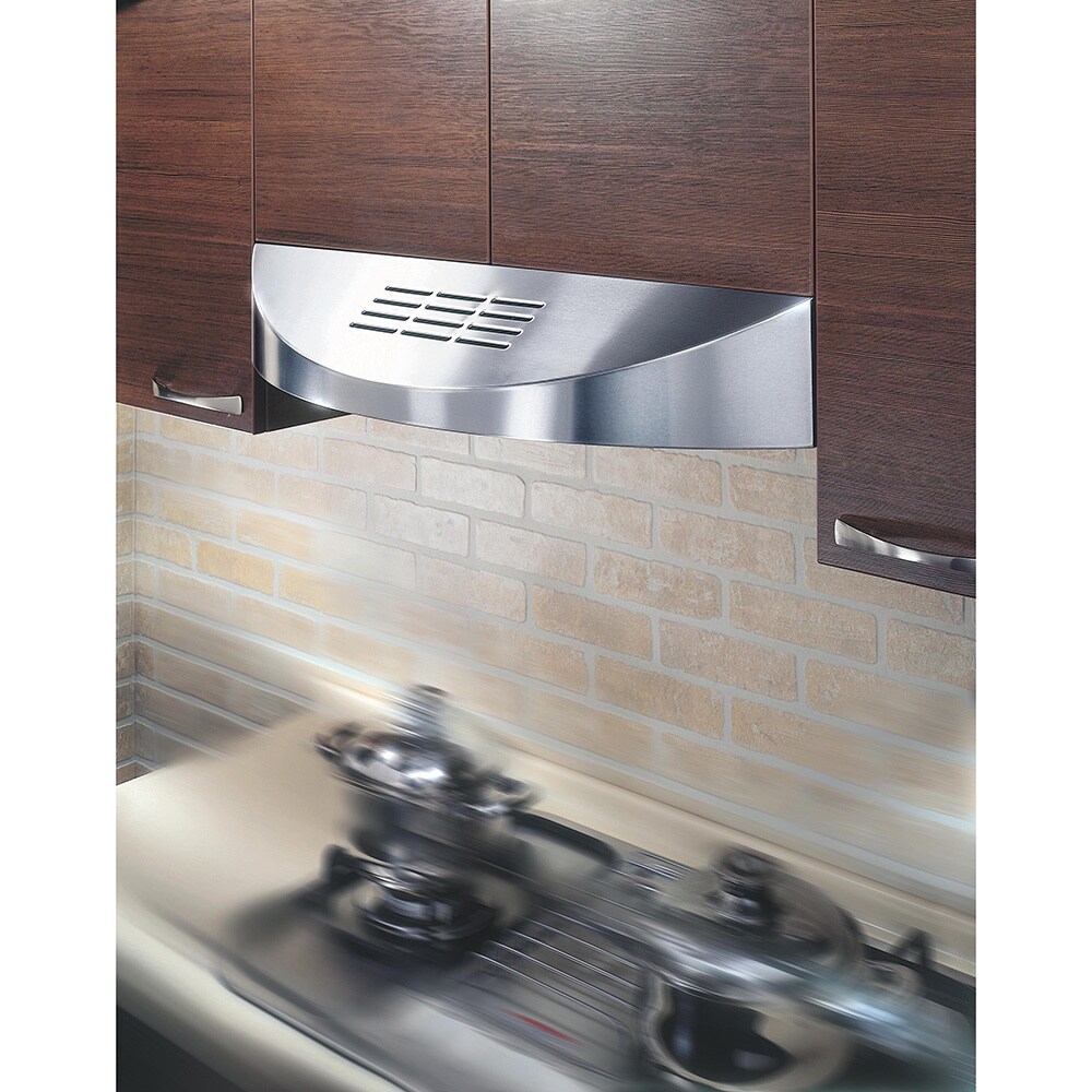 KOBE CHX3836SQBD 3 Brillia 36 inch Under Cabinet Range Hood  with 3 Speed  400 CFM  LED Lights  Baffle Filters