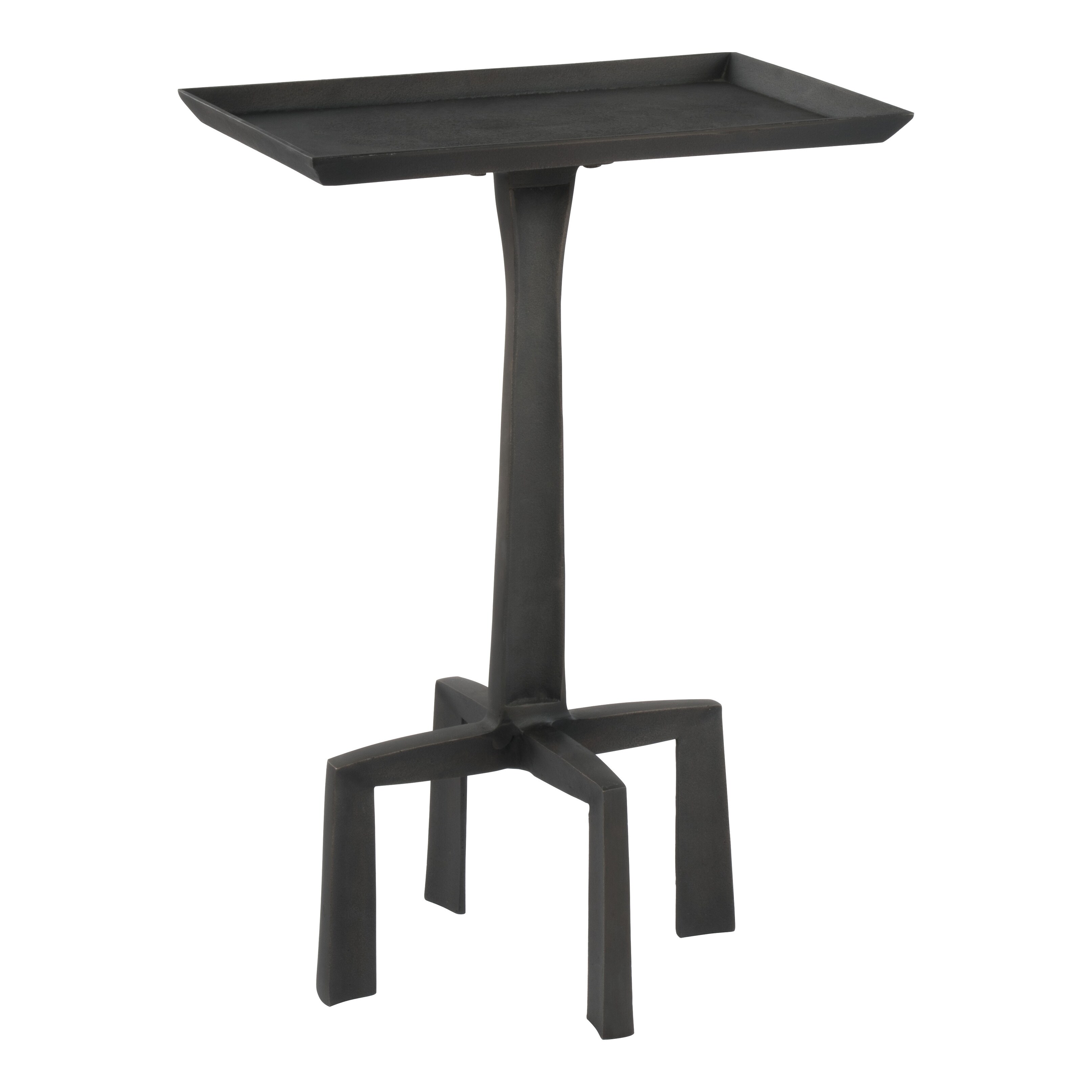 Micah Side Table Antique Bronze