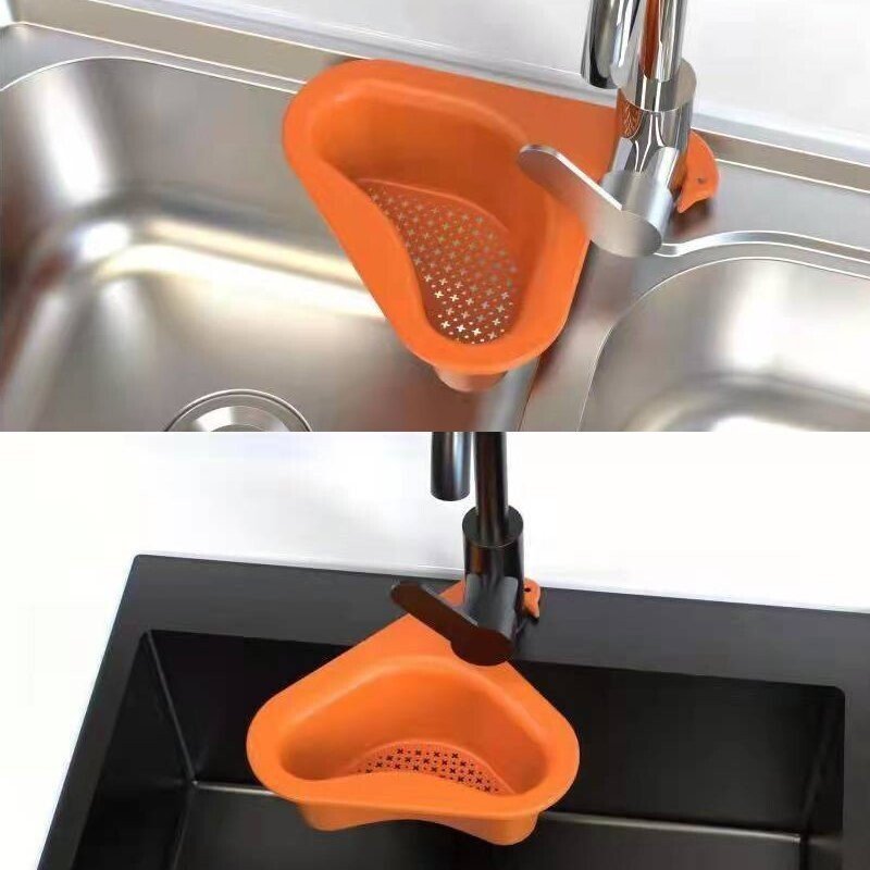 🔥SUMMER HOT SALE - 49% OFF🔥 Kitchen Sink Drain Basket Swan Drain Rack