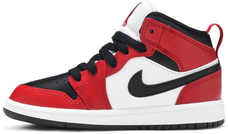 Air Jordan 1 Mid PS 'Chicago Black Toe' 640734-069