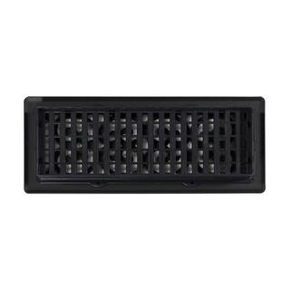 Decor Grates 4 in. x 12 in. Steel Floor Register with Damper Box ST412