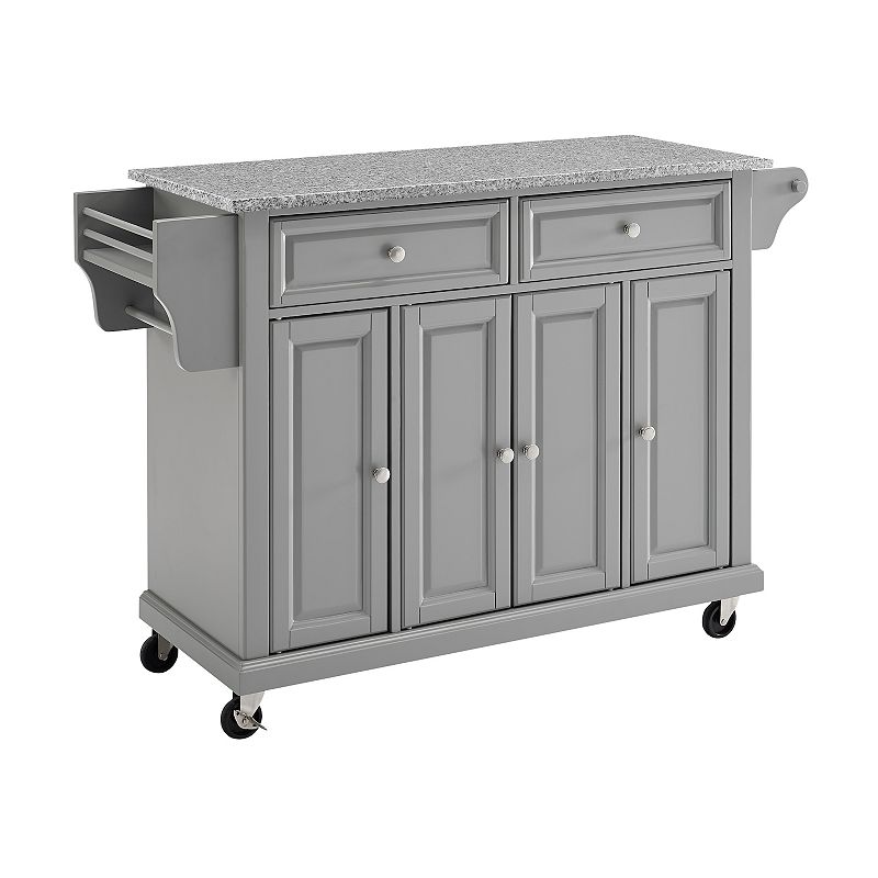 Crosley Full Size Granite Top Kitchen Cart