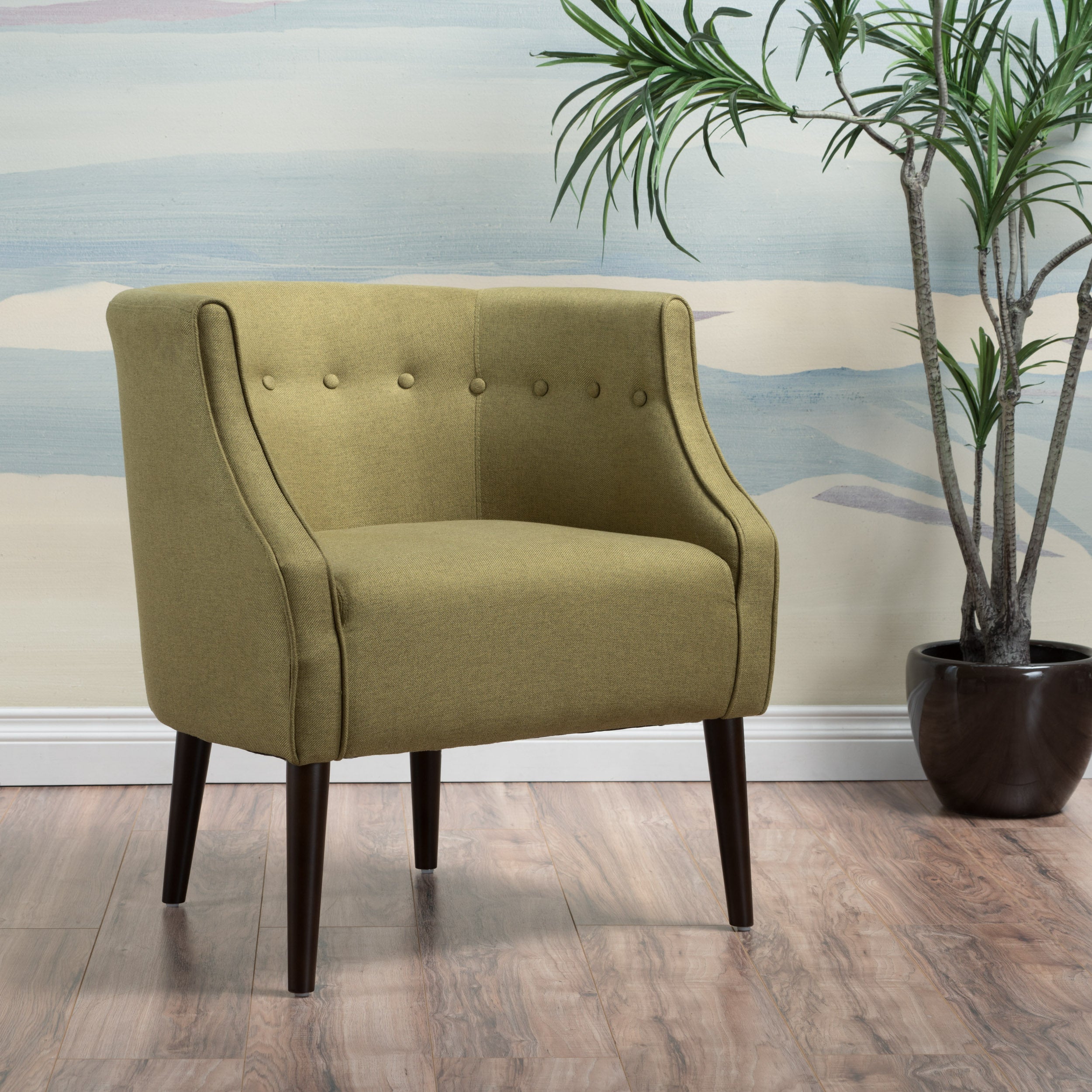 Davidson Tub Design Upholstered Accent Chair