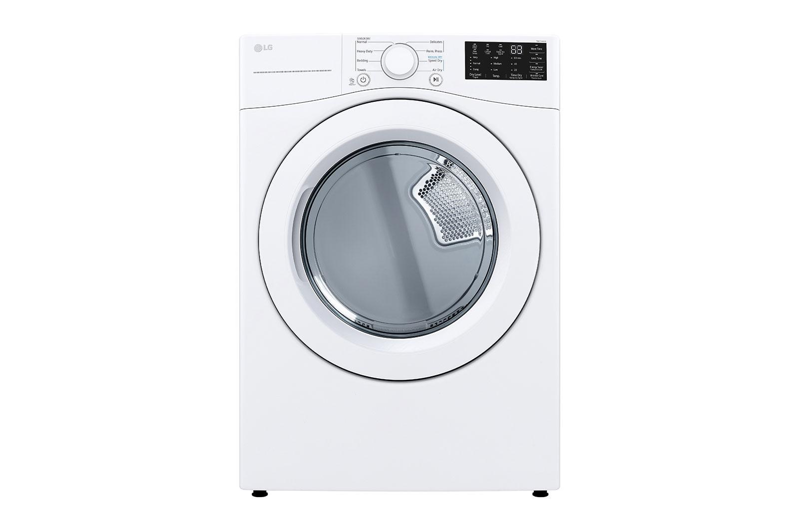 Lg DLE3470W 7.4 Cu. Ft. Ultra Large Capacity Electric Dryer