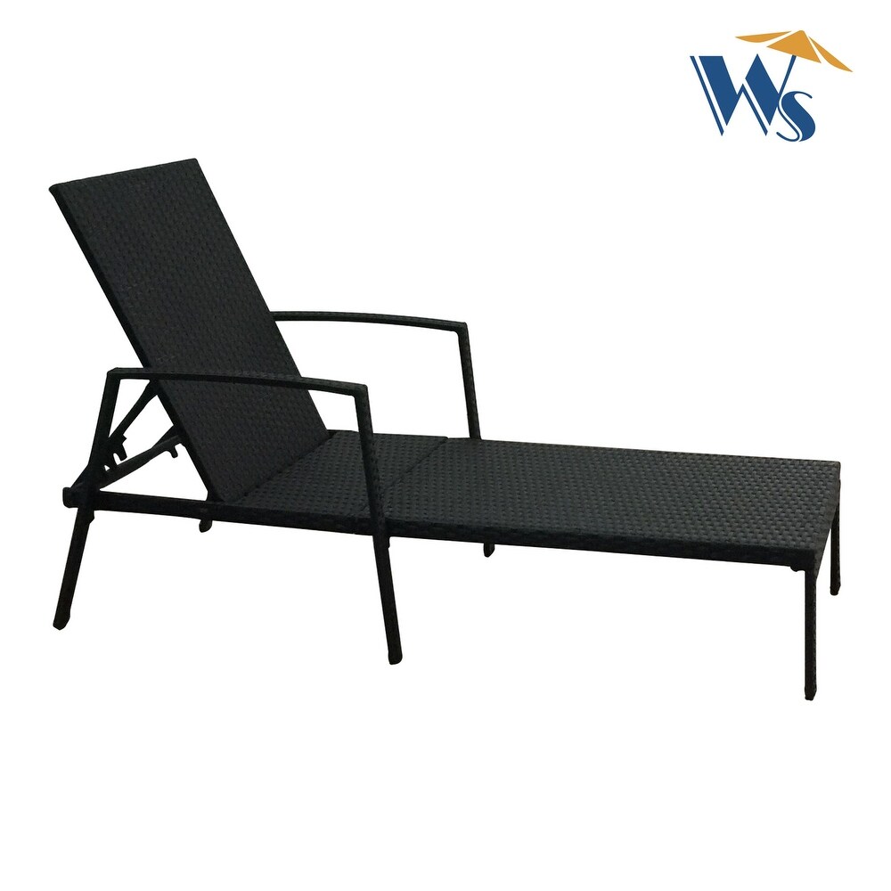 Outdoor Rattan Wicker Patio Lounge Chairs