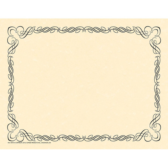 Flipside H VA910 Arabesque Border Paper Black