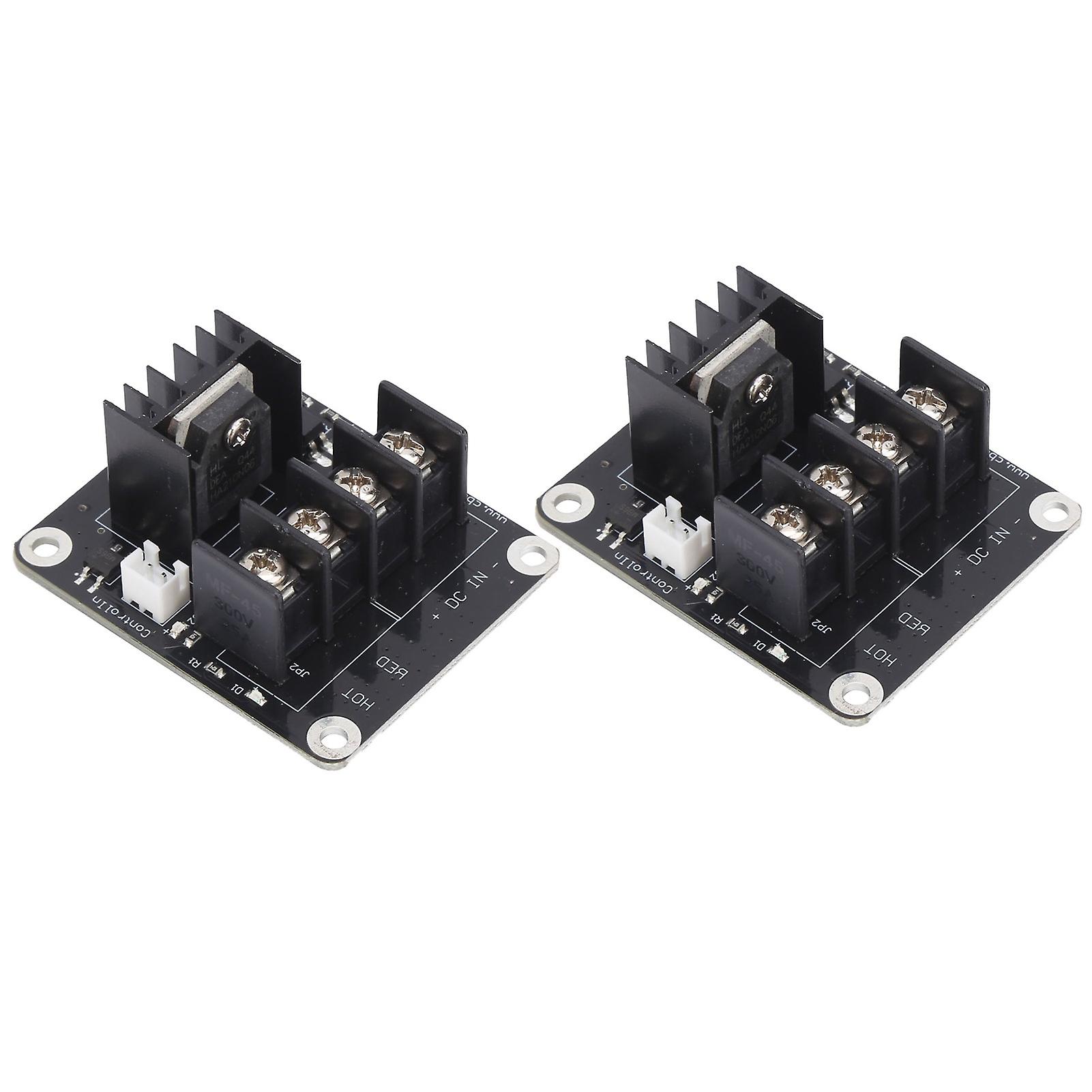 2pcs Heat Bed Power Module High Power Hot Heating Accessory Replacement For 3d Printer