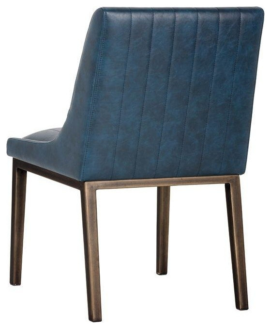 Bryce Dining Chair Vintage Blue (Set of 2)   Midcentury   Dining Chairs   by Virgil Stanis Design  Houzz