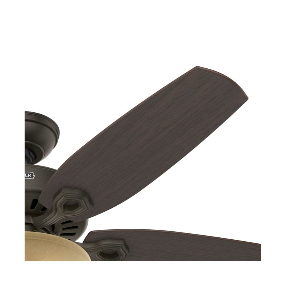 Hunter Builder Deluxe Ceiling Fan 52 Bronze Brazilian Cherry ;