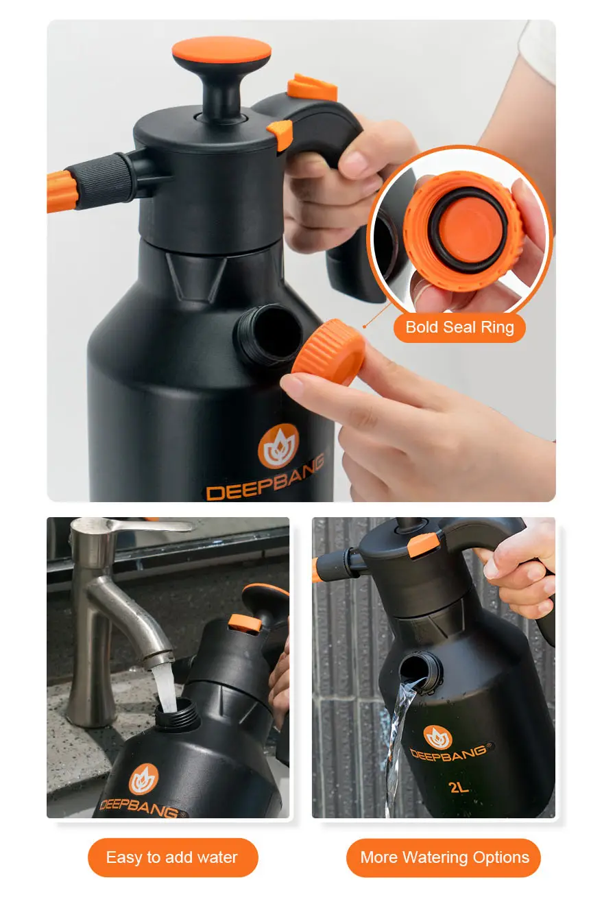 Manufacturer Directly Stylish 2 Liter Private Mold Manual Pump Sprayer for Garden Supplies