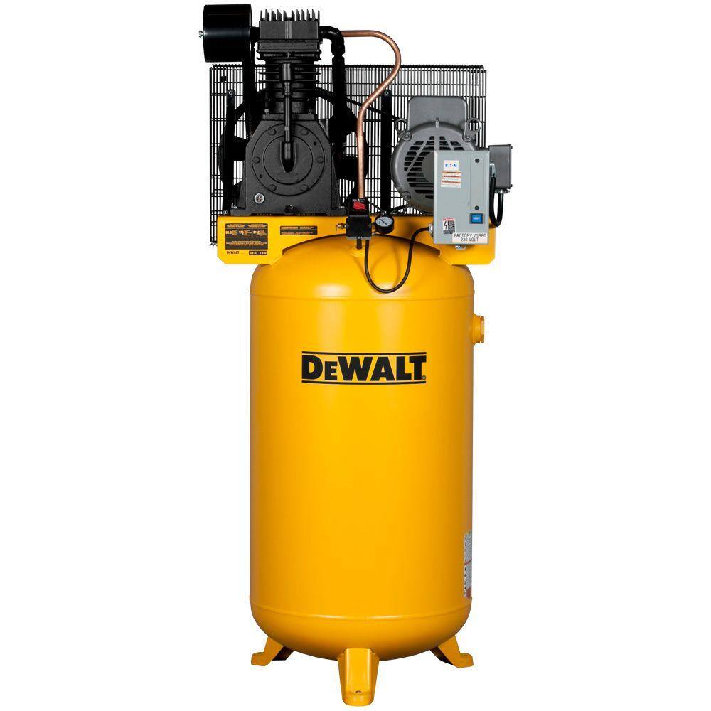 DW 80 Gal. 7.5-HP 175 PSI 2-Stage Stationary Electric Air Compressor DXCMV7518075