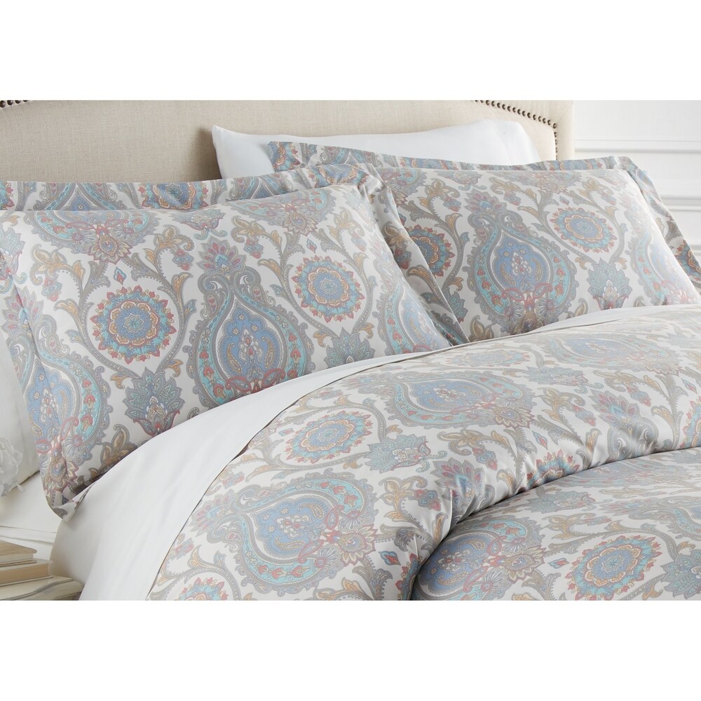 Boho Paisley Comforter and Sham Set