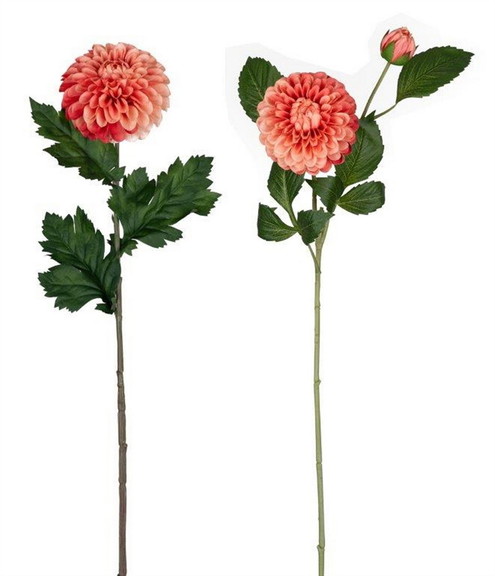 Melrose 82749DS Dahlia (Set of 4) 24H  29H Polye...