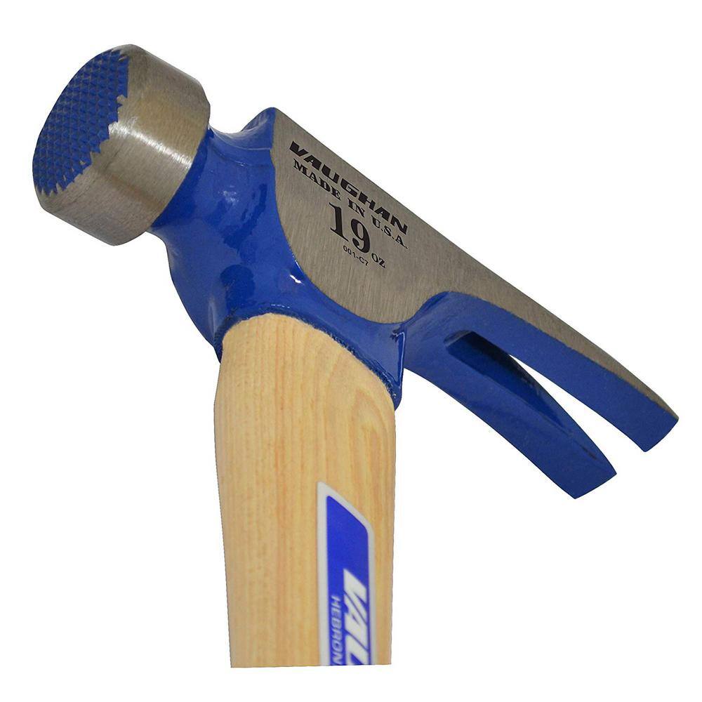 Vaughan 19 oz. California Framer Framing Hammer with Curved Handle CF2HC