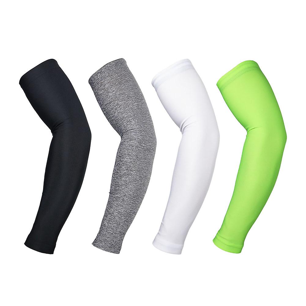 2pcs Bike Cycling Sun Uv Protection Arm Sleeves For Outdoor Games