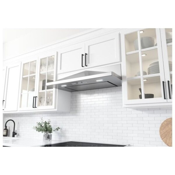 Zephyr Pyramid 210 - 400 CFM 30 Inch Wide Under Cabinet Range Hood