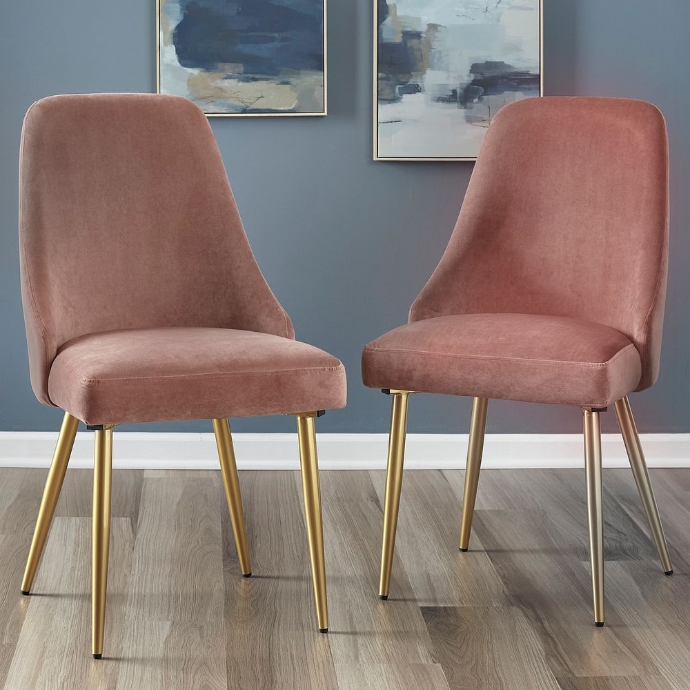 Franz Velvet Dining Chair Set of 2