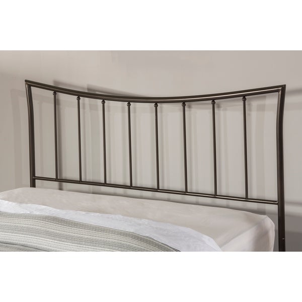 Hillsdale Edgewood Metal Headboard， Magnesium Pewter - - 20254793