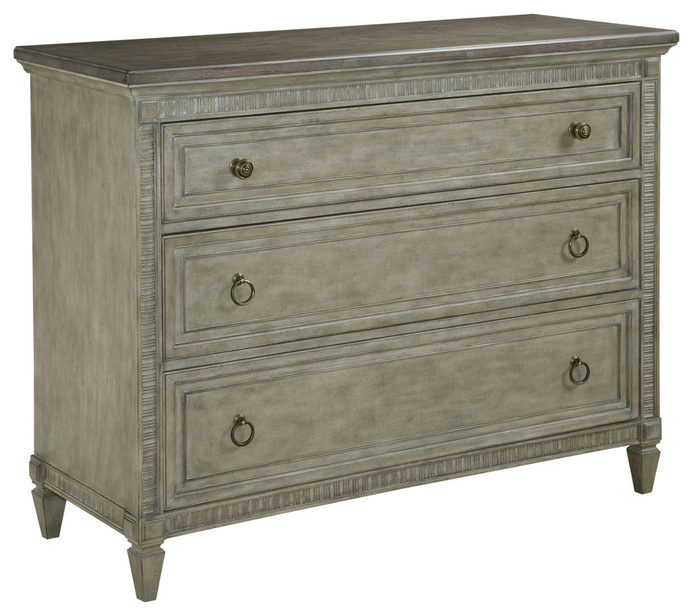 Emma Mason Signature Savannah Bellman Drawer Chest in Versaille   Traditional   Accent Chests And Cabinets   by Emma Mason  Houzz