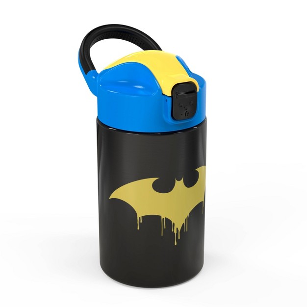 Batman 14oz Stainless Steel Double Wall Valiant Bottle Zak Designs