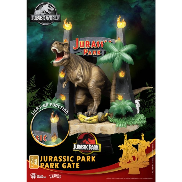 Universal Jurassic Park Park Gate d stage