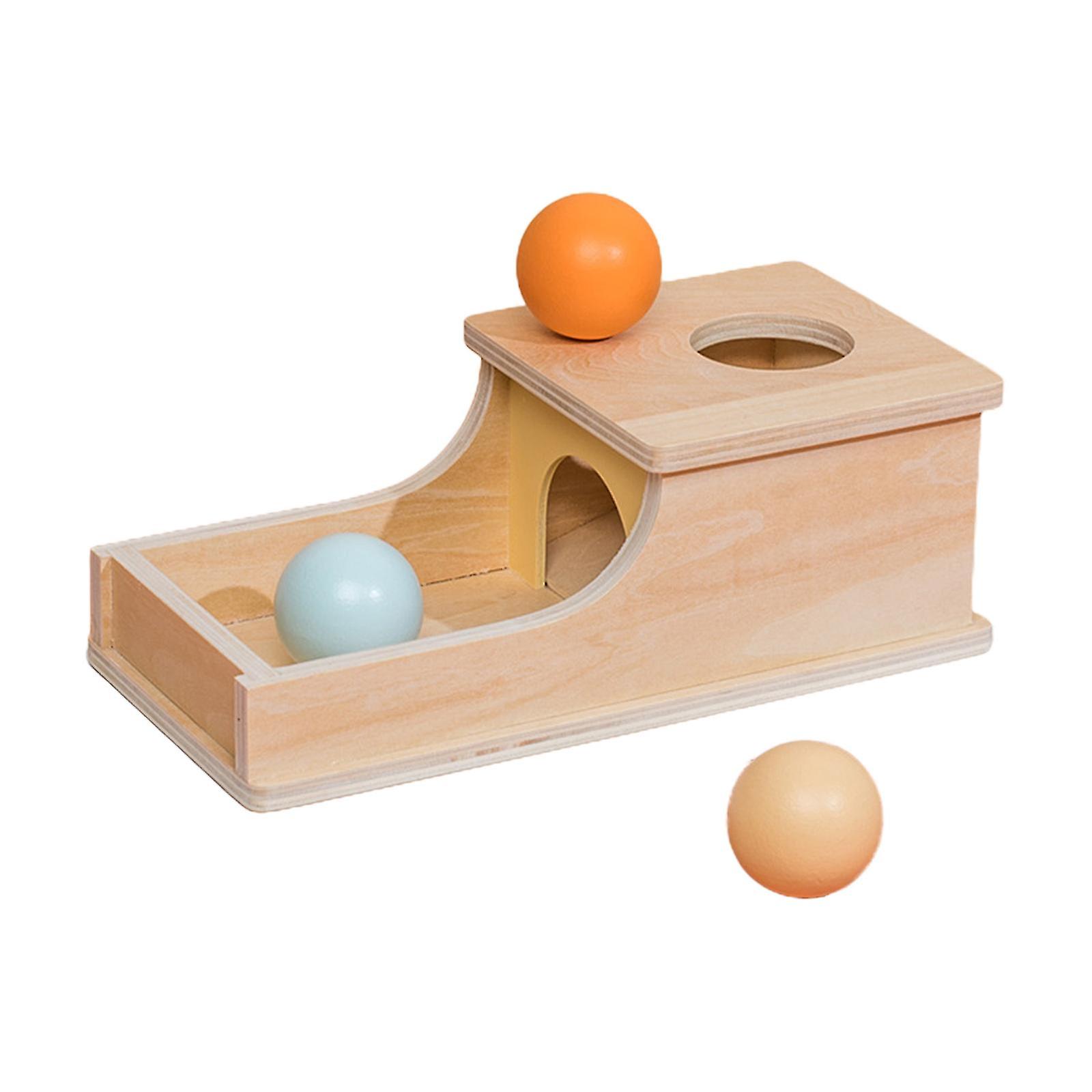 Sensory Enlightenment Toy Coin/ball Insert Box Baby Object Sensing Puzzle Gift