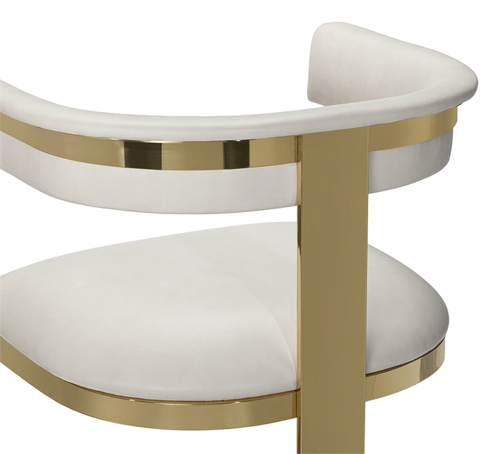 Darcy Bar Stool - Cream Leather