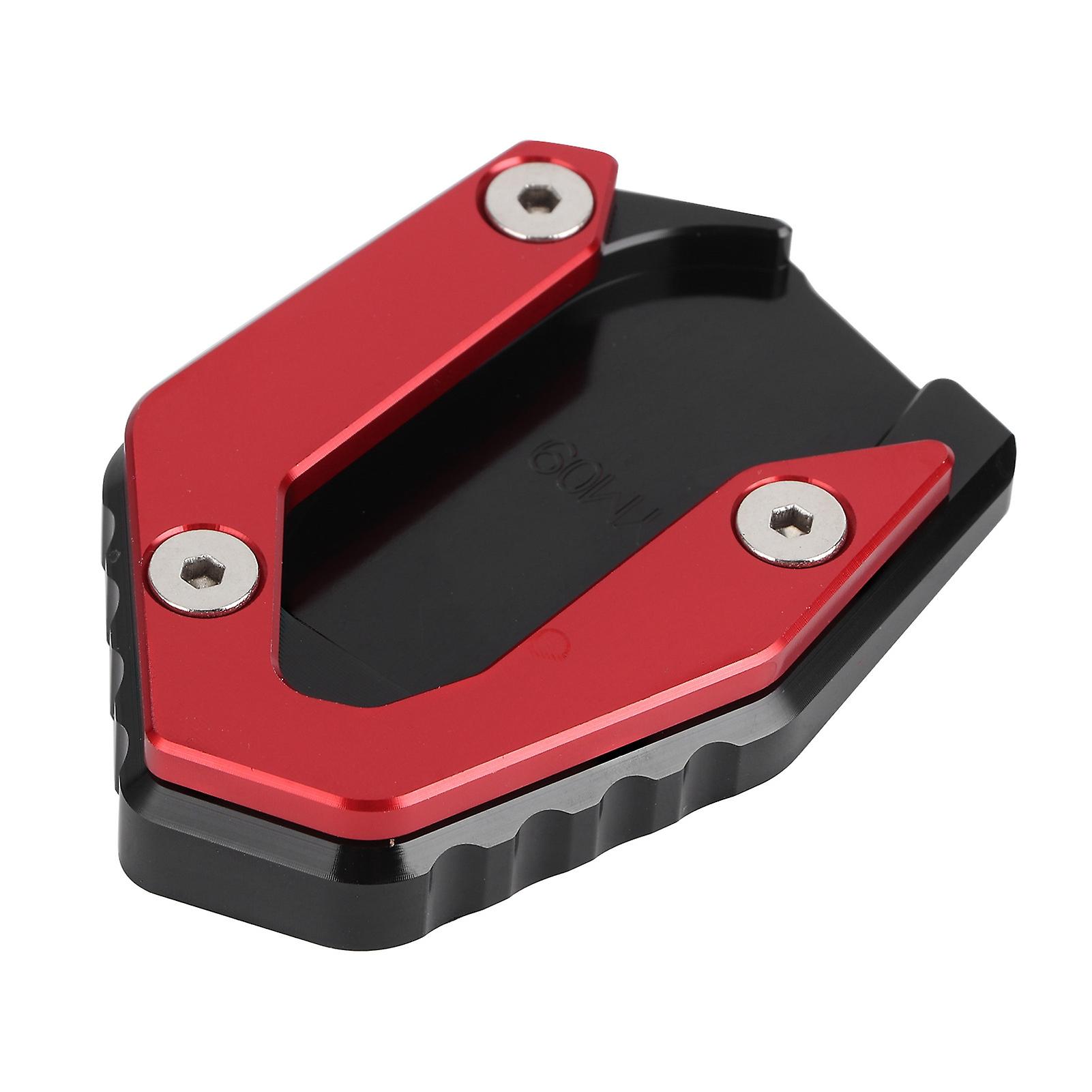 Parking Kickstand Extension Pad Antislip Side Stand Support Fit For Yamaha Mt 09/fz 09/fj 09red