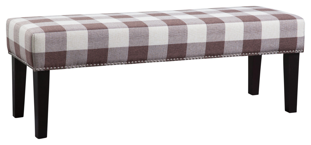 MIley Bench   Farmhouse   Upholstered Benches   by Grafton  Houzz