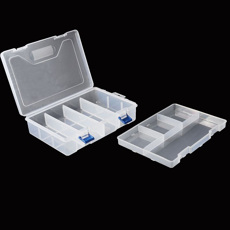 Home Desktop Tool Part Hardware Plastic Adjustable Storage Case Box Organizer