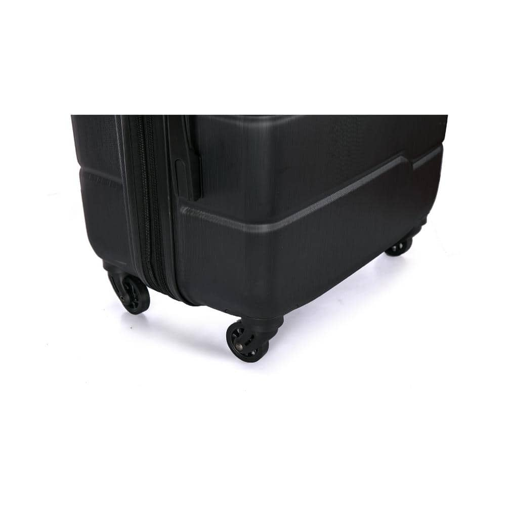 DUKAP Rodez 20 in. Black Lightweight Hardside Spinner Carry-on DKROD00S-BLK