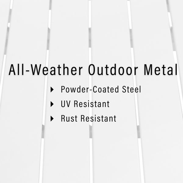 Kaplan Outdoor Metal Armchair