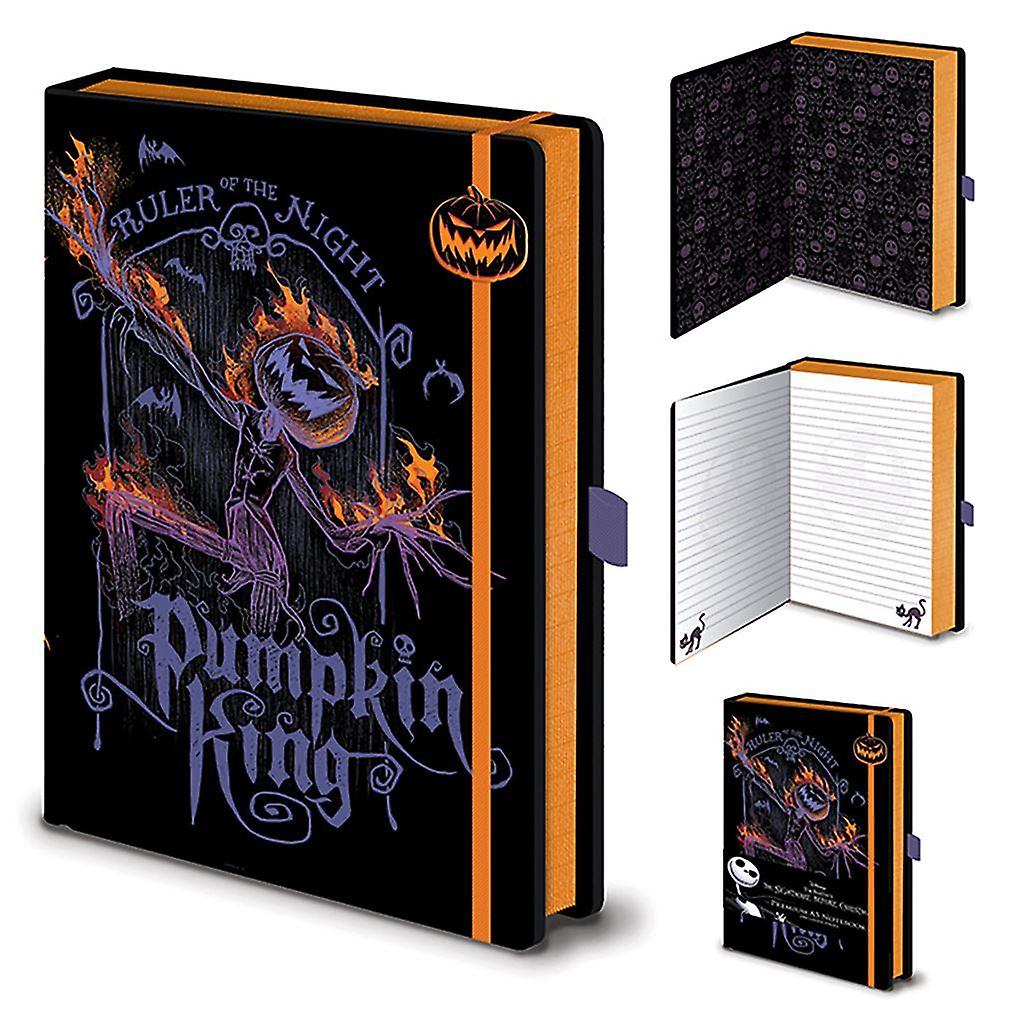 Nightmare Before Christmas Pumpkin King A5 Notebook