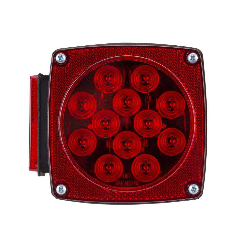 TowSmart ProClass 80 in. Under Submersible 7-Function Roadside LED Red Rear Trailer Light 1451