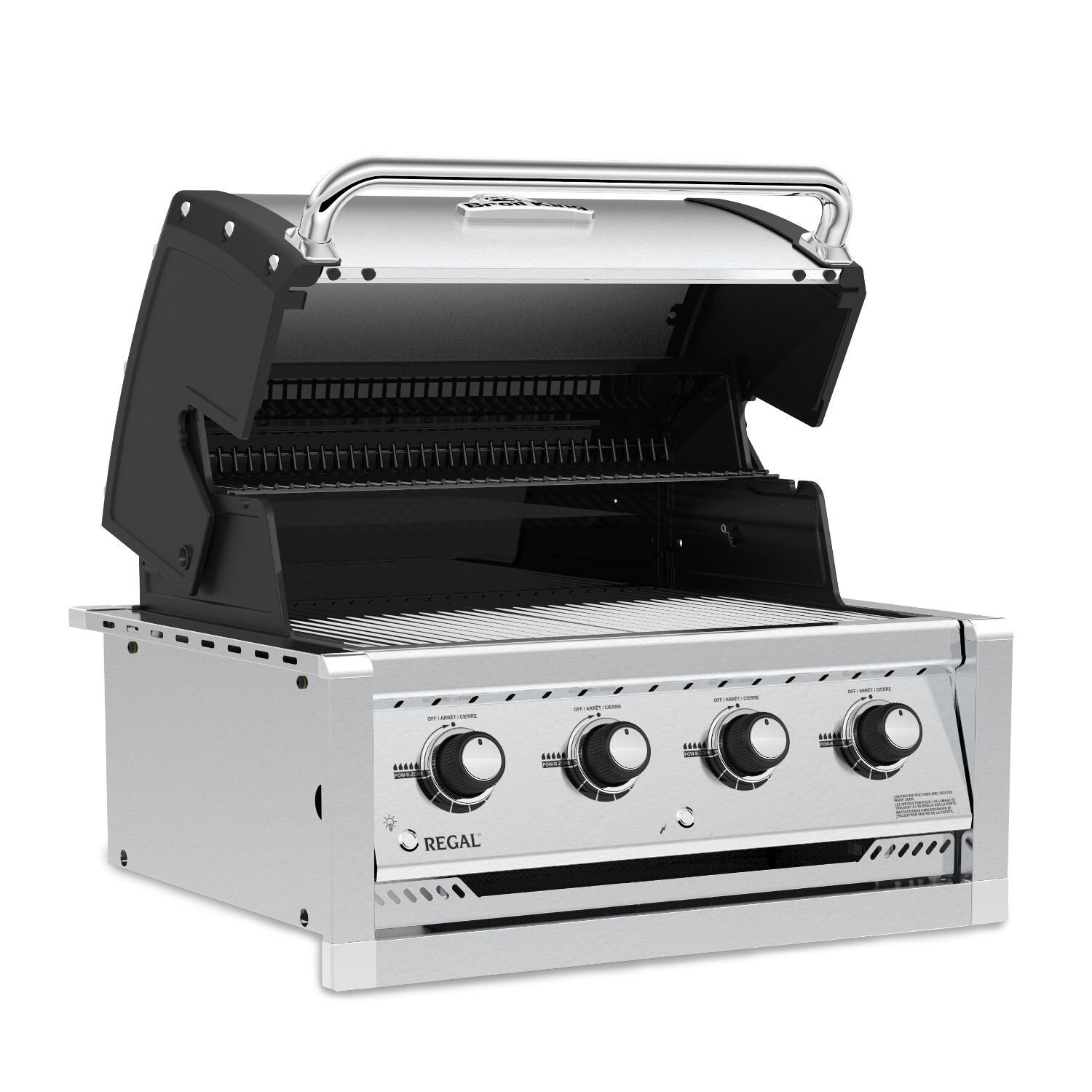 Broil King Regal S420 4-Burner Built-In Propane Gas Grill