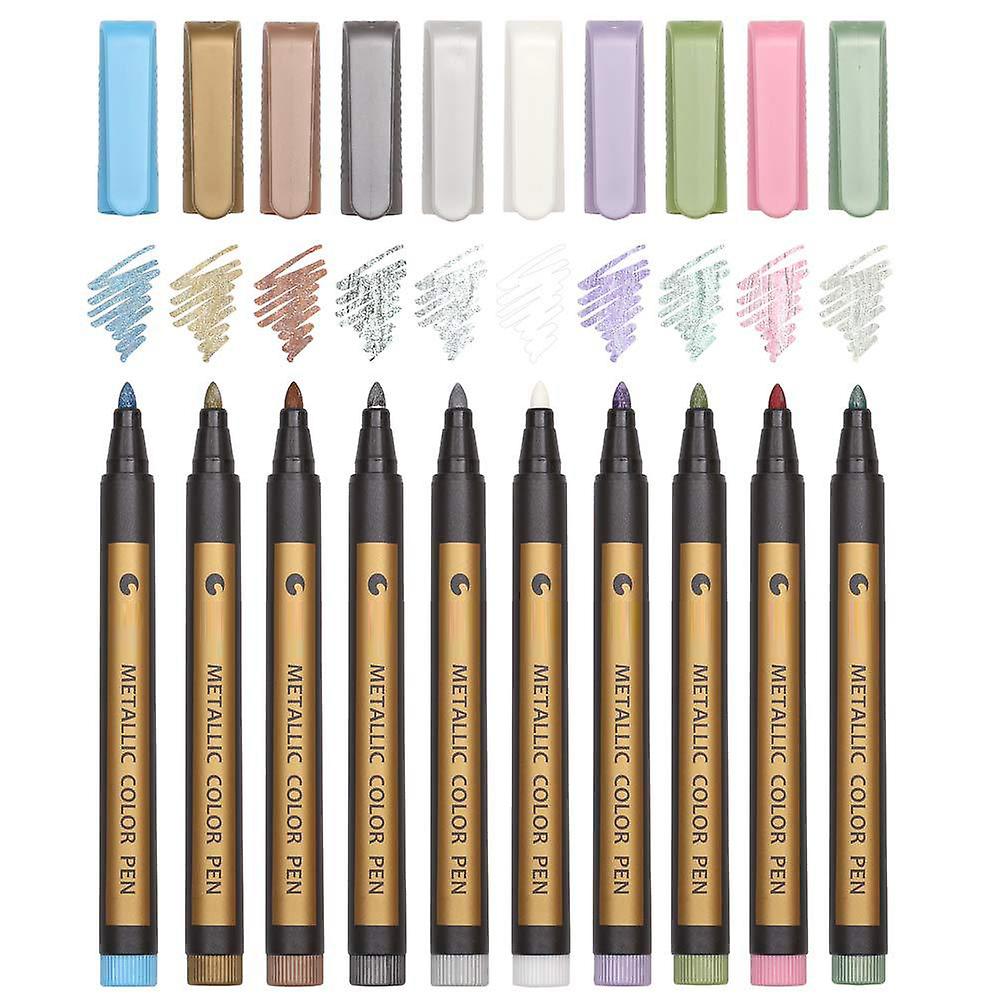 10 Colors Tyre Paint Pens Waterproof Permanent Painting Marker Pen For Bike Motorcycle Tire