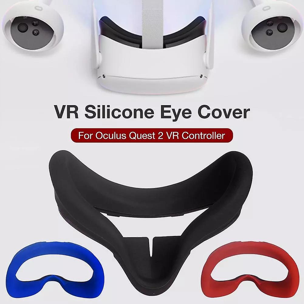 Oculus Quest 2vr Silicone Eye Mask Sweatproof Breathable Comfortable Replaceable Silicone Mask Protective Cover